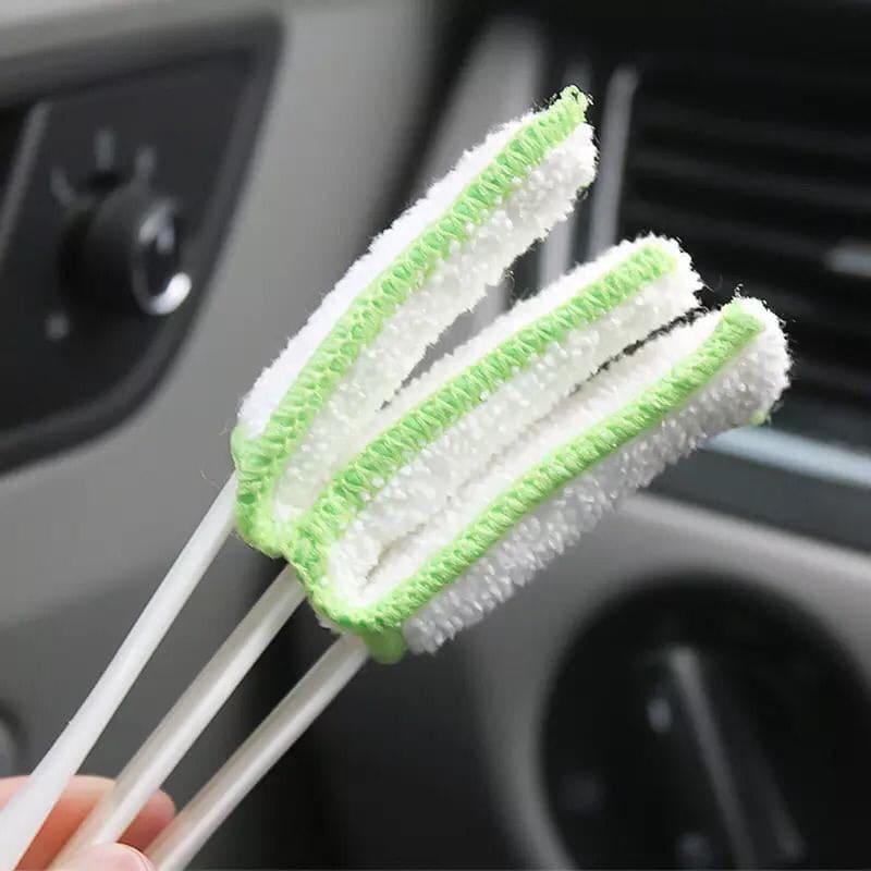Duster For Car Air Vent, Automotive Air Conditioner Cleaner and Brush, Dust Collector Cleaning Cloth Tool Duster For Car Air Vent, Automotive Air Conditioner Cleaner and Brush, Dust Collector Cleaning Cloth Tool